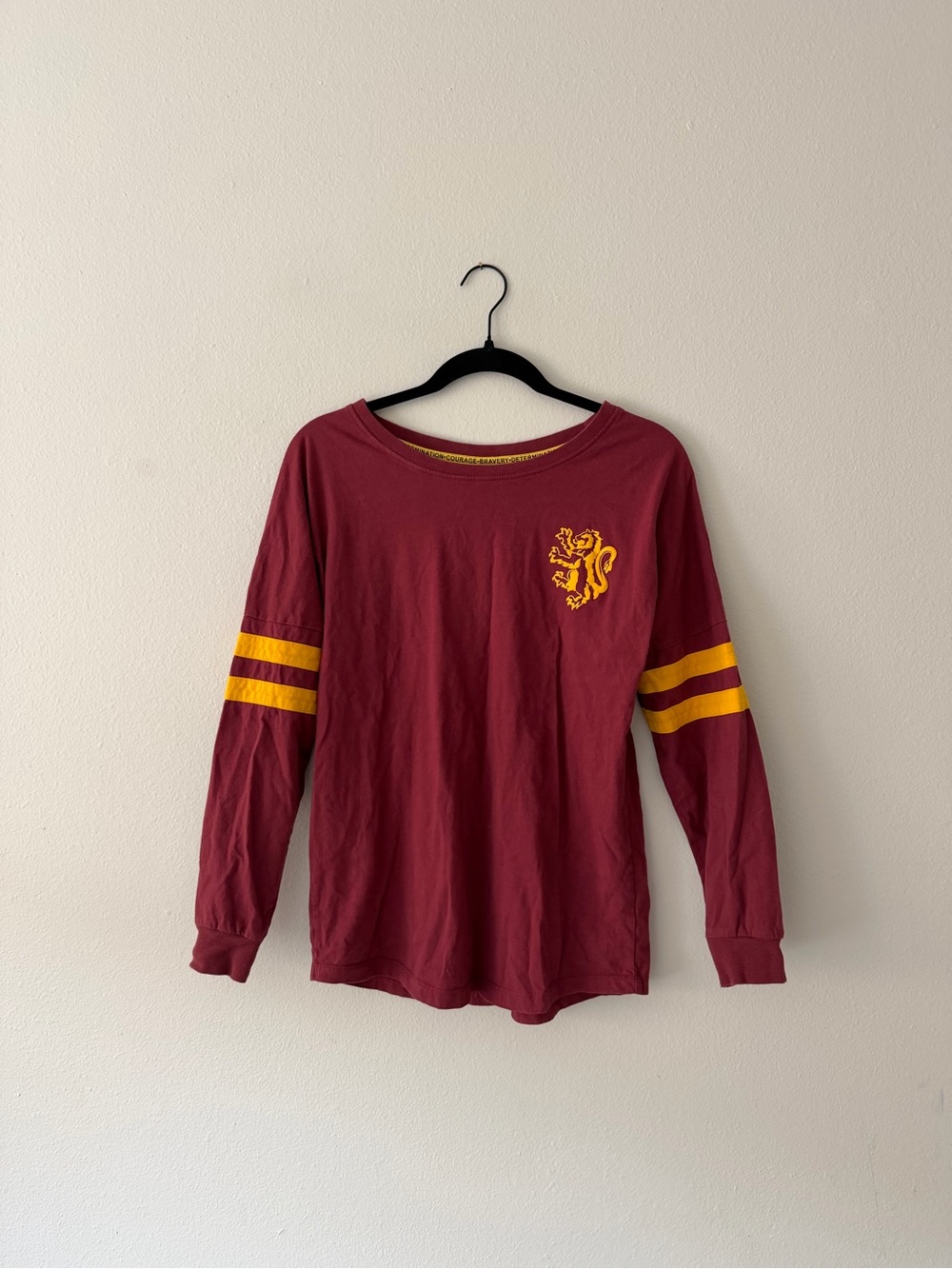 Harry Potter Long Sleeve Spirit Tee Small